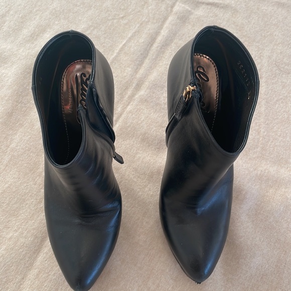 Gucci black ankle heels 36 platform - Picture 2 of 7